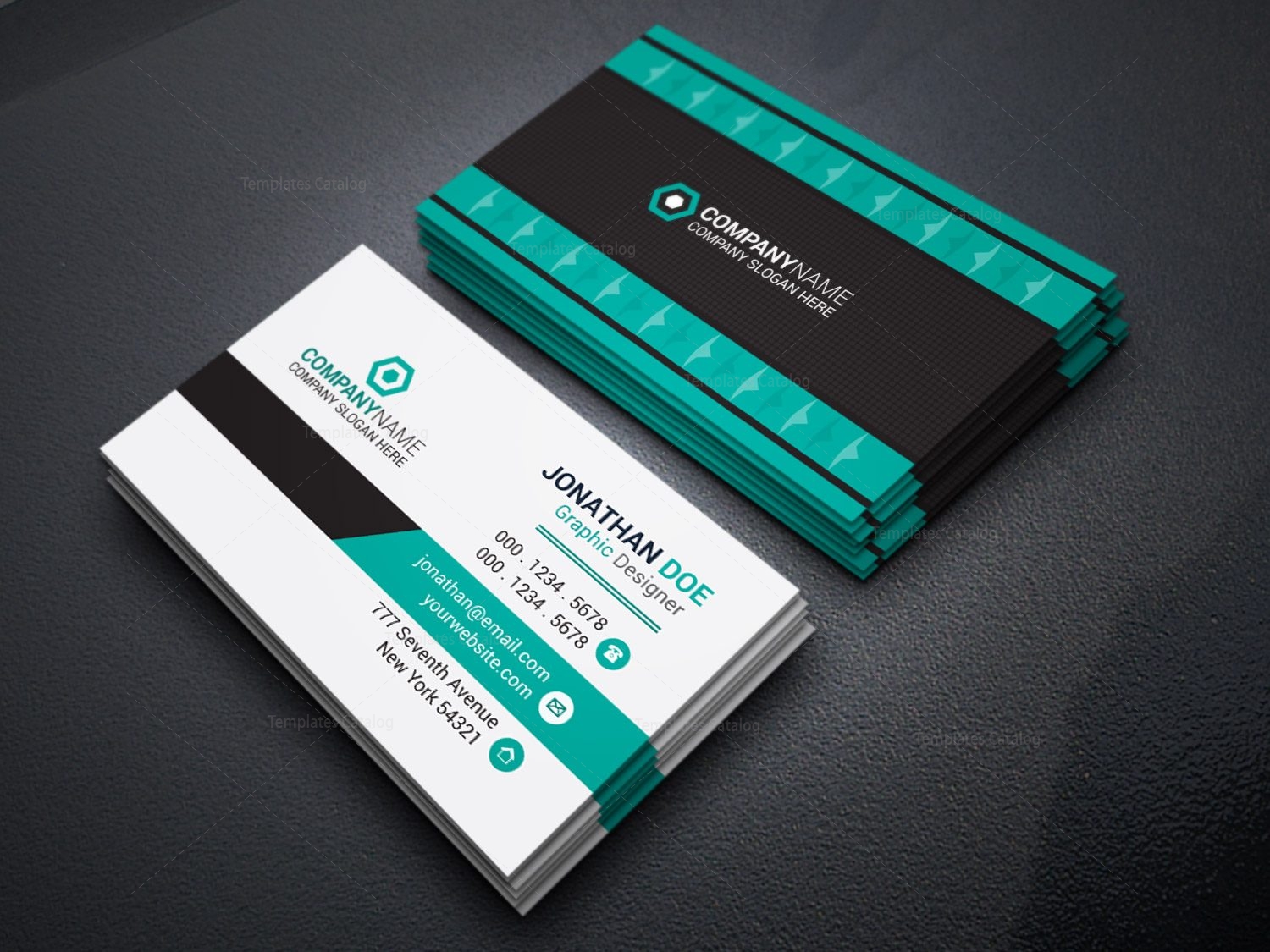 Administrator Business Card Design · Graphic Yard | Graphic Templates Store