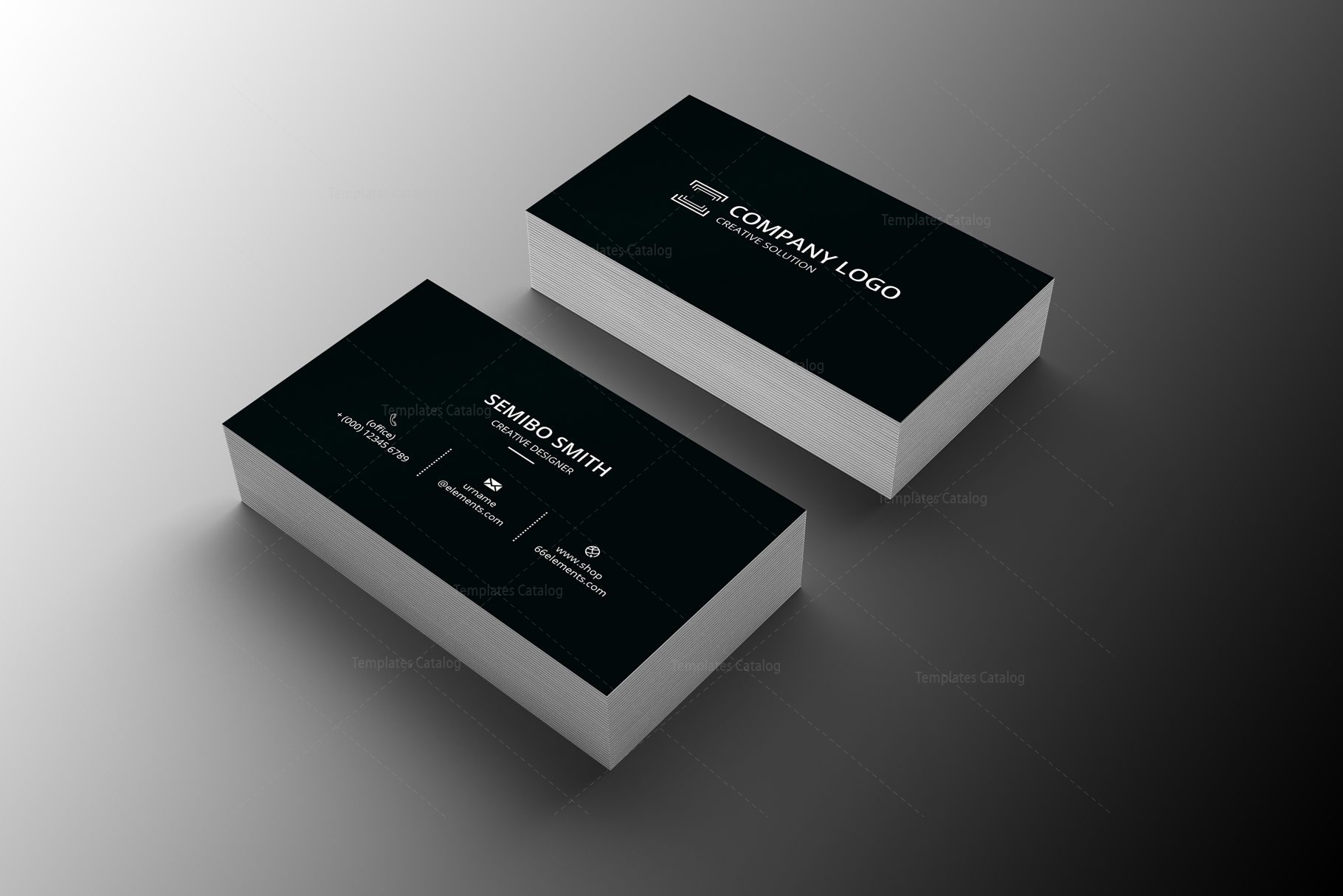 Architect Minimal Business Card Design · Graphic Yard | Graphic ...