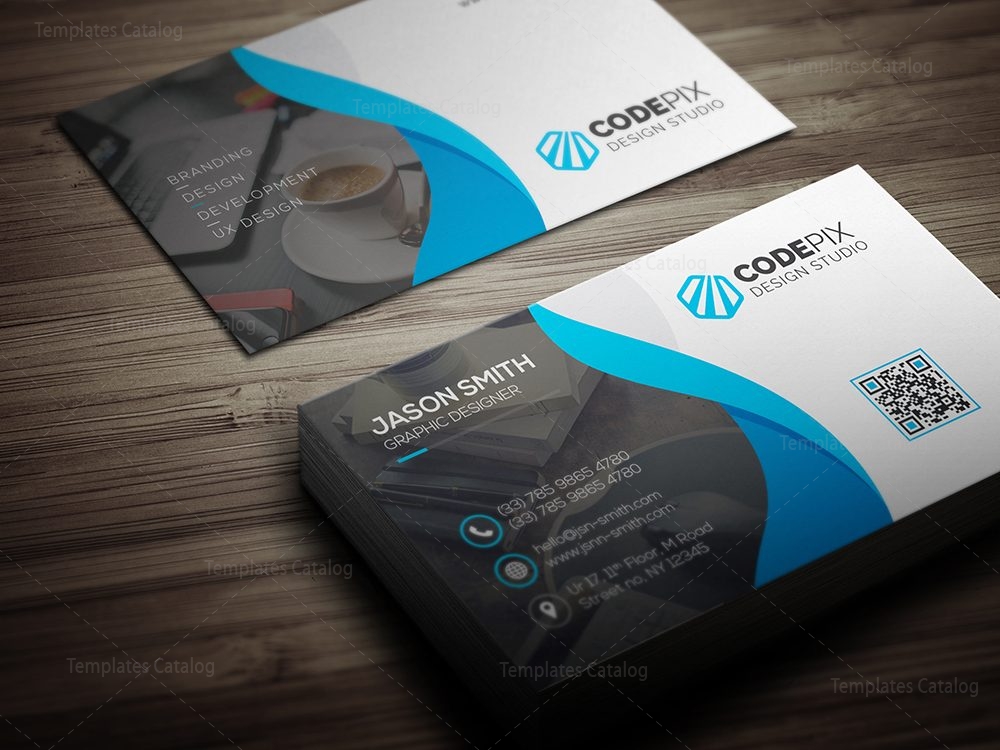 Business Card Design with Modern Style · Graphic Yard | Graphic ...