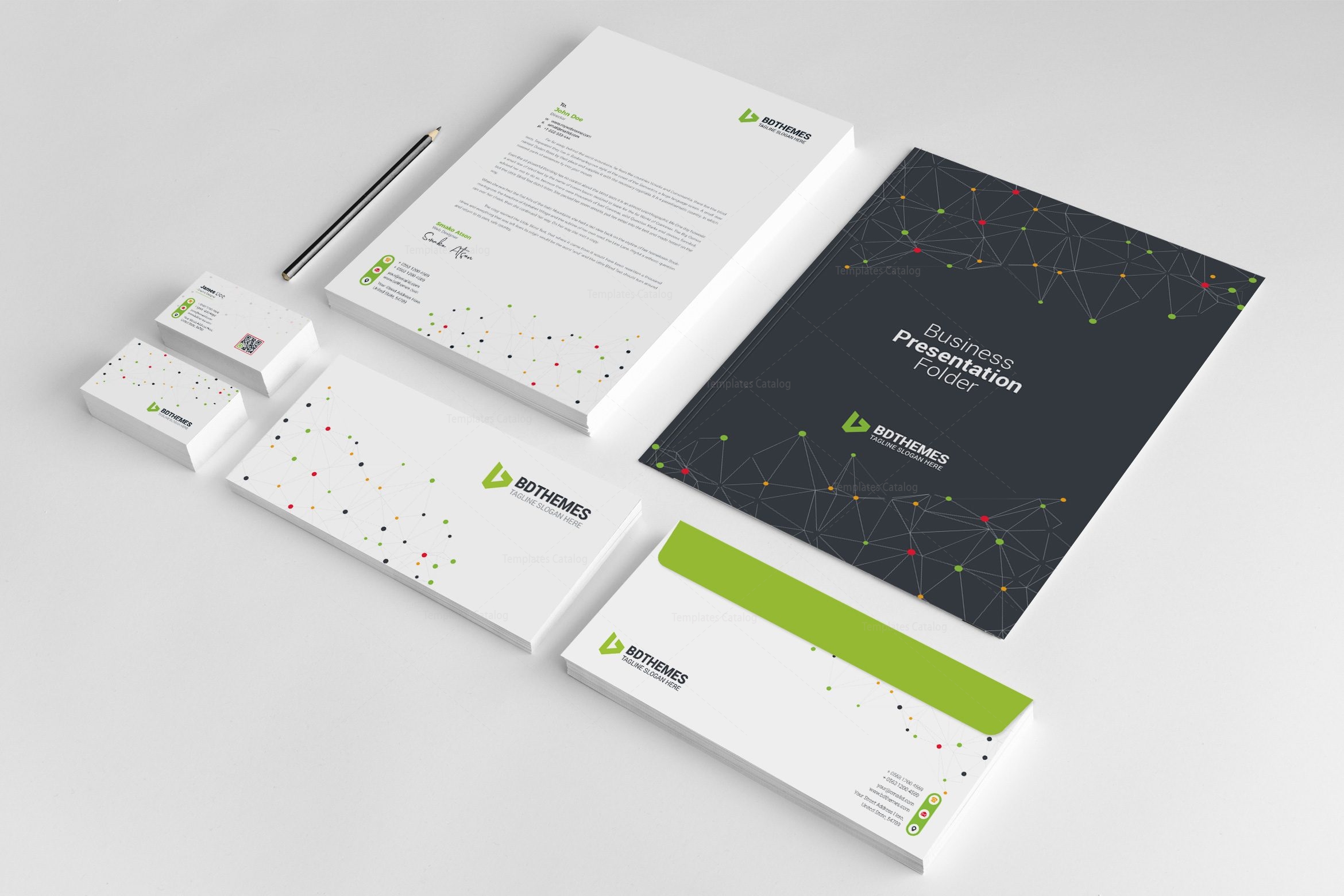 Catering Corporate Identity Pack Template · Graphic Yard | Graphic ...