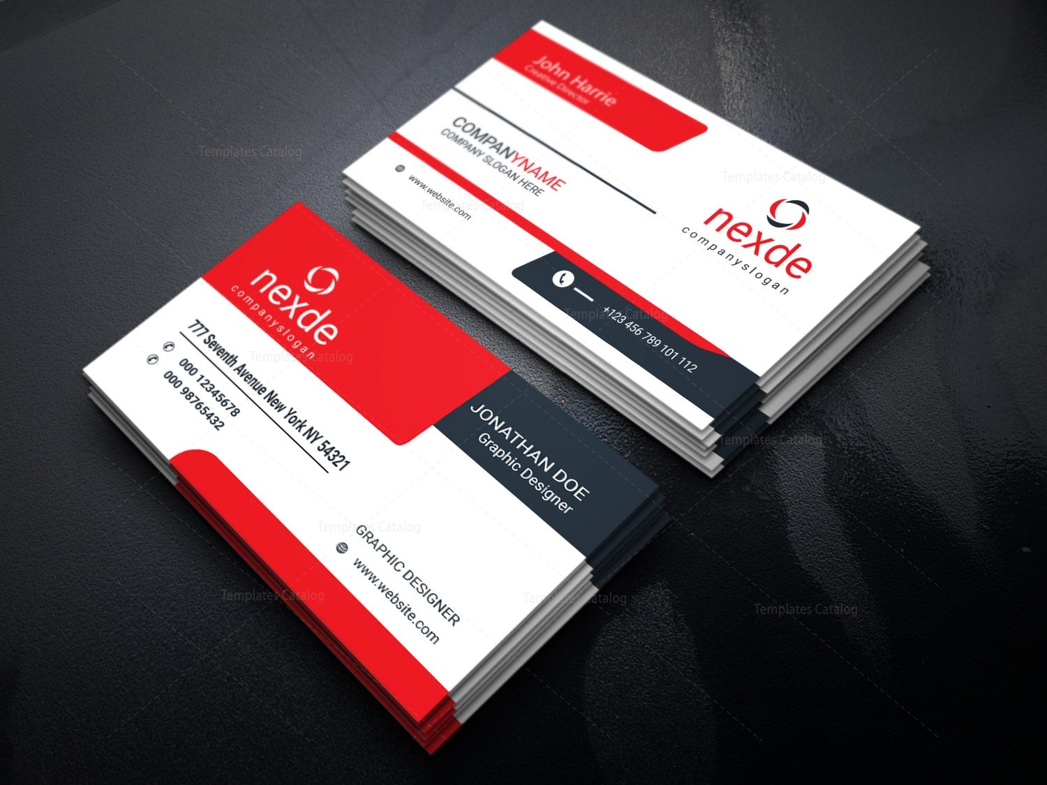 Chef Modern Business Card Design · Graphic Yard | Graphic Templates Store