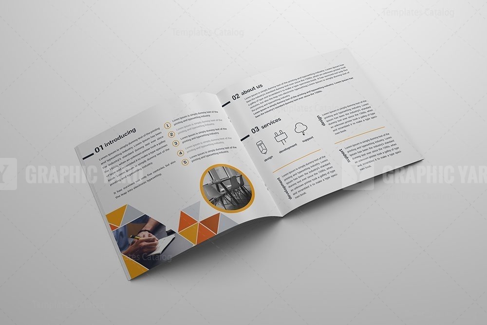 Company Brochure Template · Graphic Yard | Graphic Templates Store