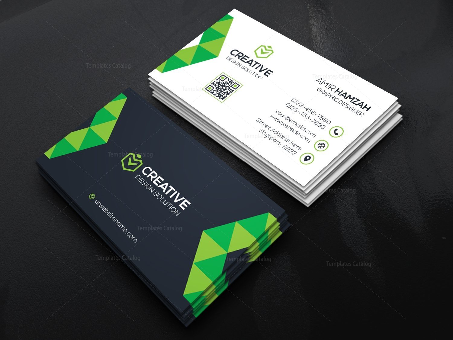 Creative Business Card Design · Graphic Yard | Graphic Templates Store