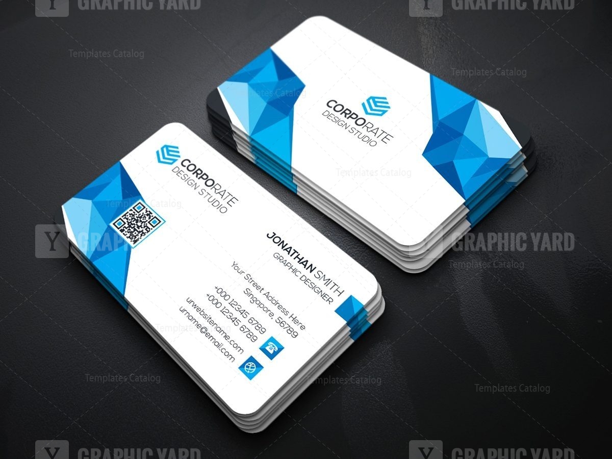 Diamond Creative Business Card Template · Graphic Yard | Graphic ...