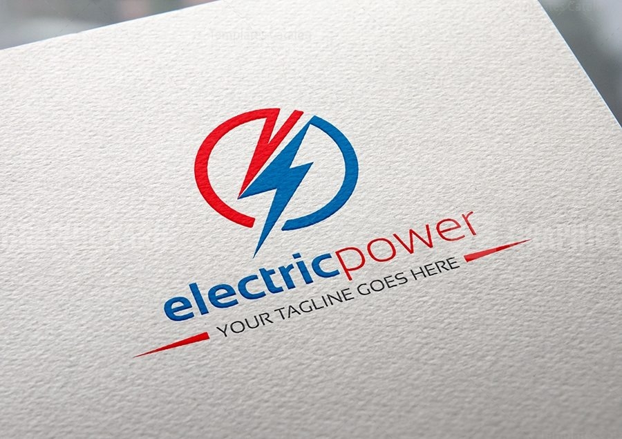 Electric Power Logo Template · Graphic Yard | Graphic Templates Store