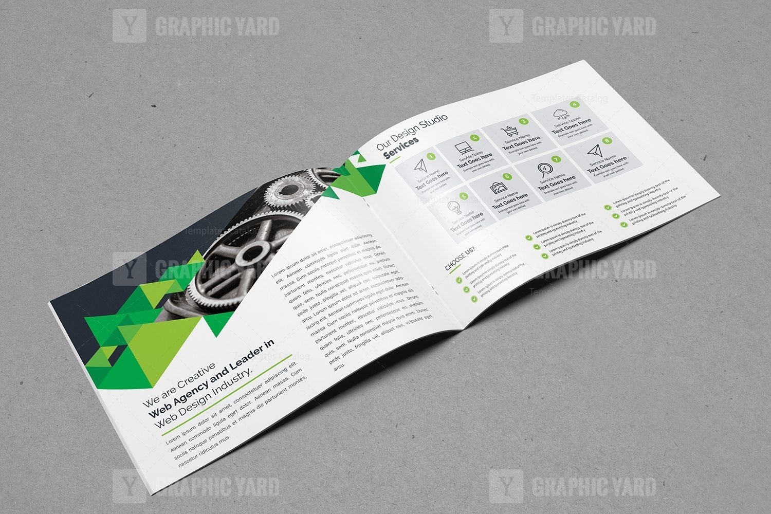 Elegant Modern Landscape Brochure · Graphic Yard | Graphic Templates Store