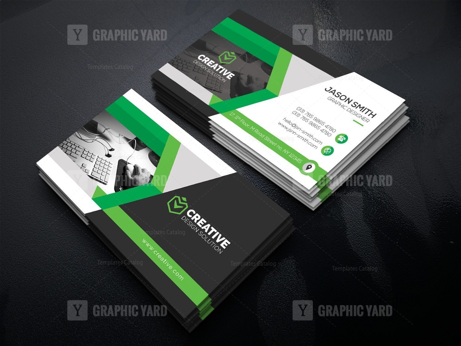 Fabulous Business Card Template · Graphic Yard | Graphic Templates Store