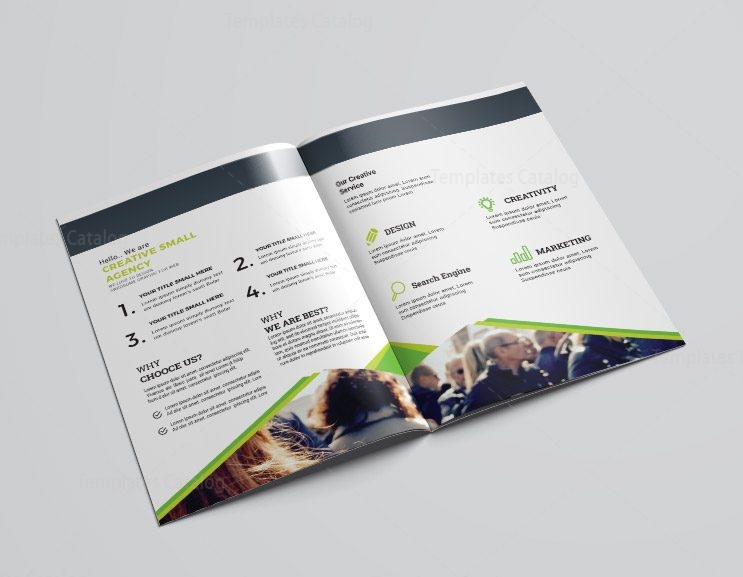 Factory Bi-Fold Brochure Template · Graphic Yard | Graphic Templates Store