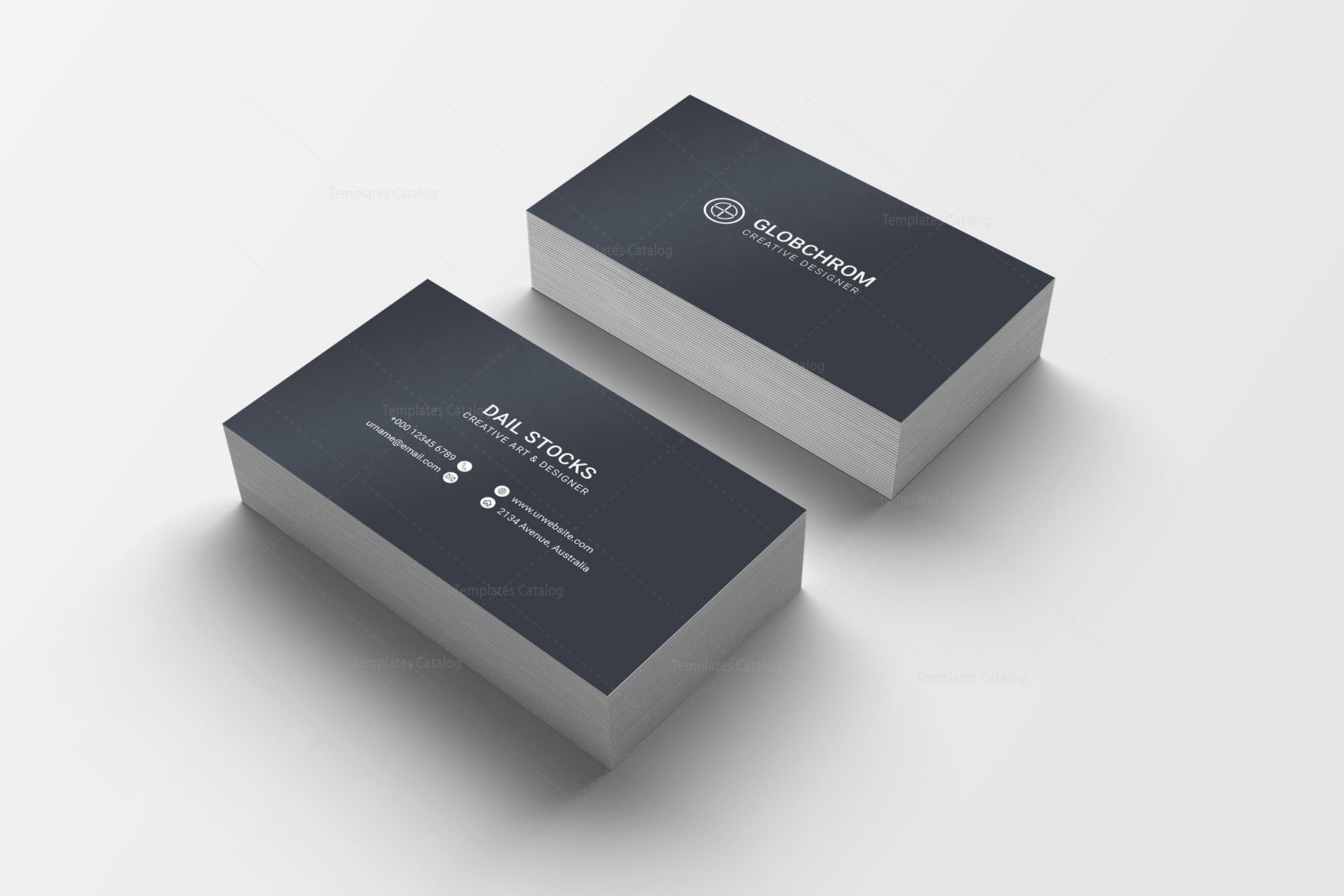 First Grade Creative Business Card Design · Graphic Yard | Graphic ...