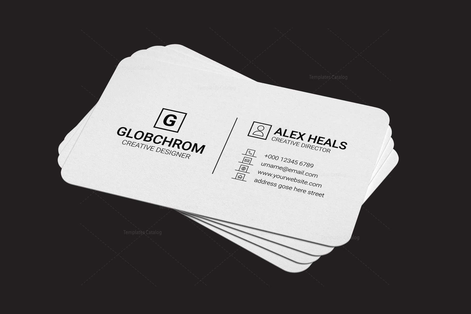 Humble Creative Business Card Design · Graphic Yard | Graphic Templates ...