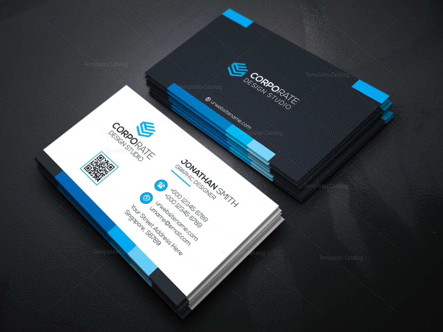 Innovative Business Card Template · Graphic Yard | Graphic Templates Store