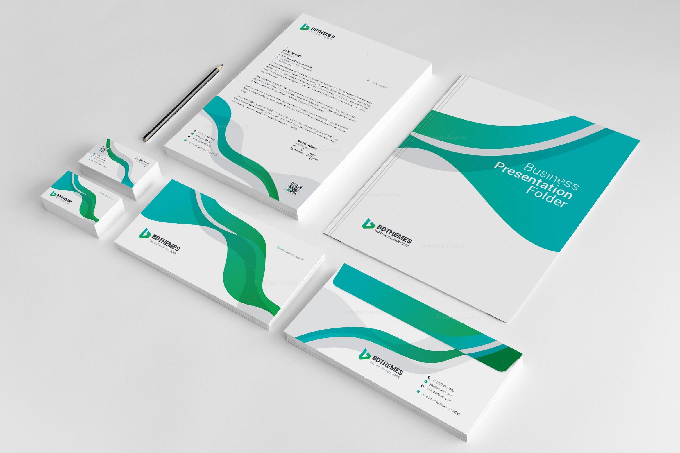 Insurance Corporate Identity Pack Template · Graphic Yard | Graphic ...