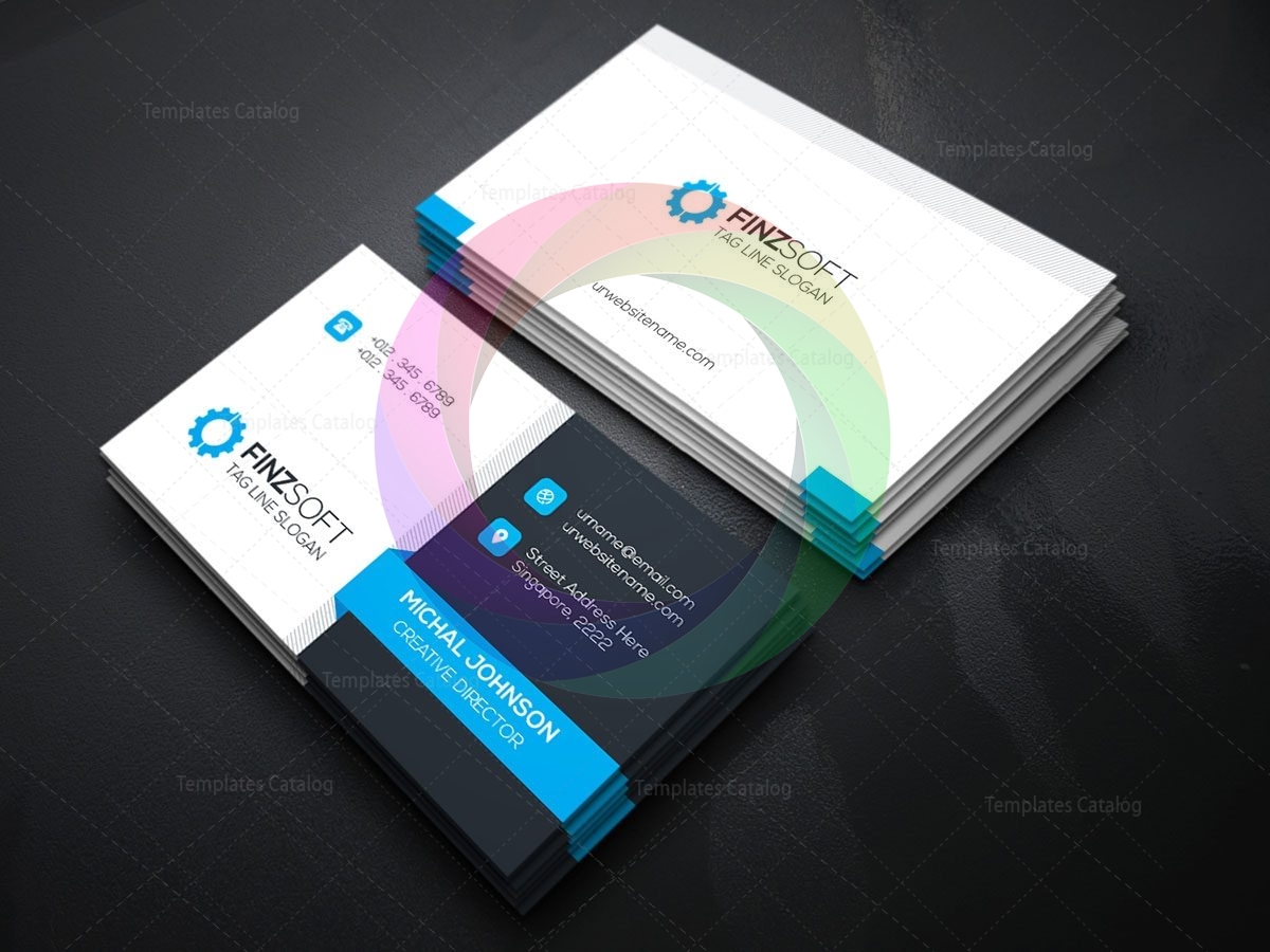 Modern Business Card Design Template · Graphic Yard | Graphic Templates ...