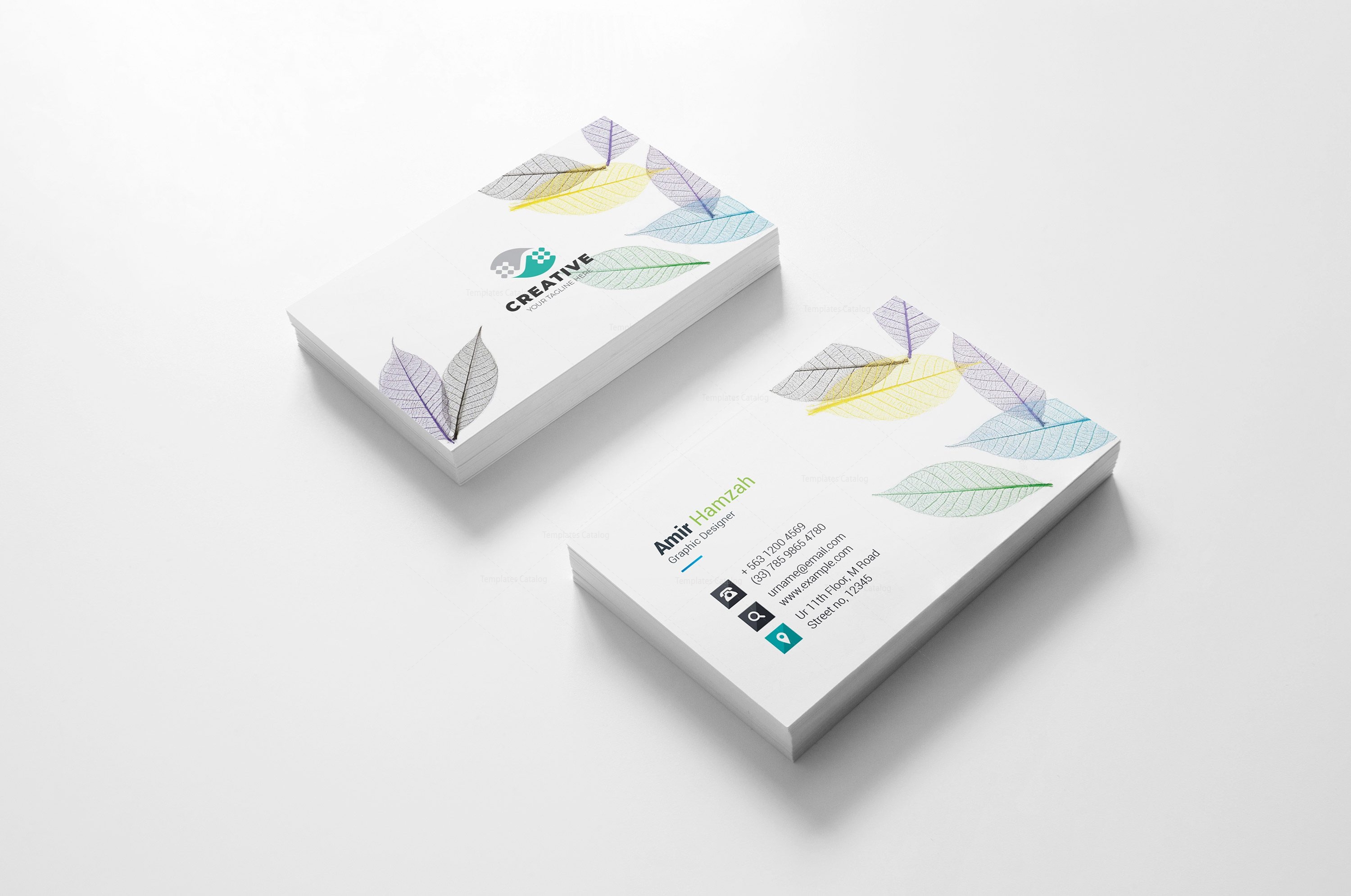 Modern Creative Business Card Design · Graphic Yard | Graphic Templates ...