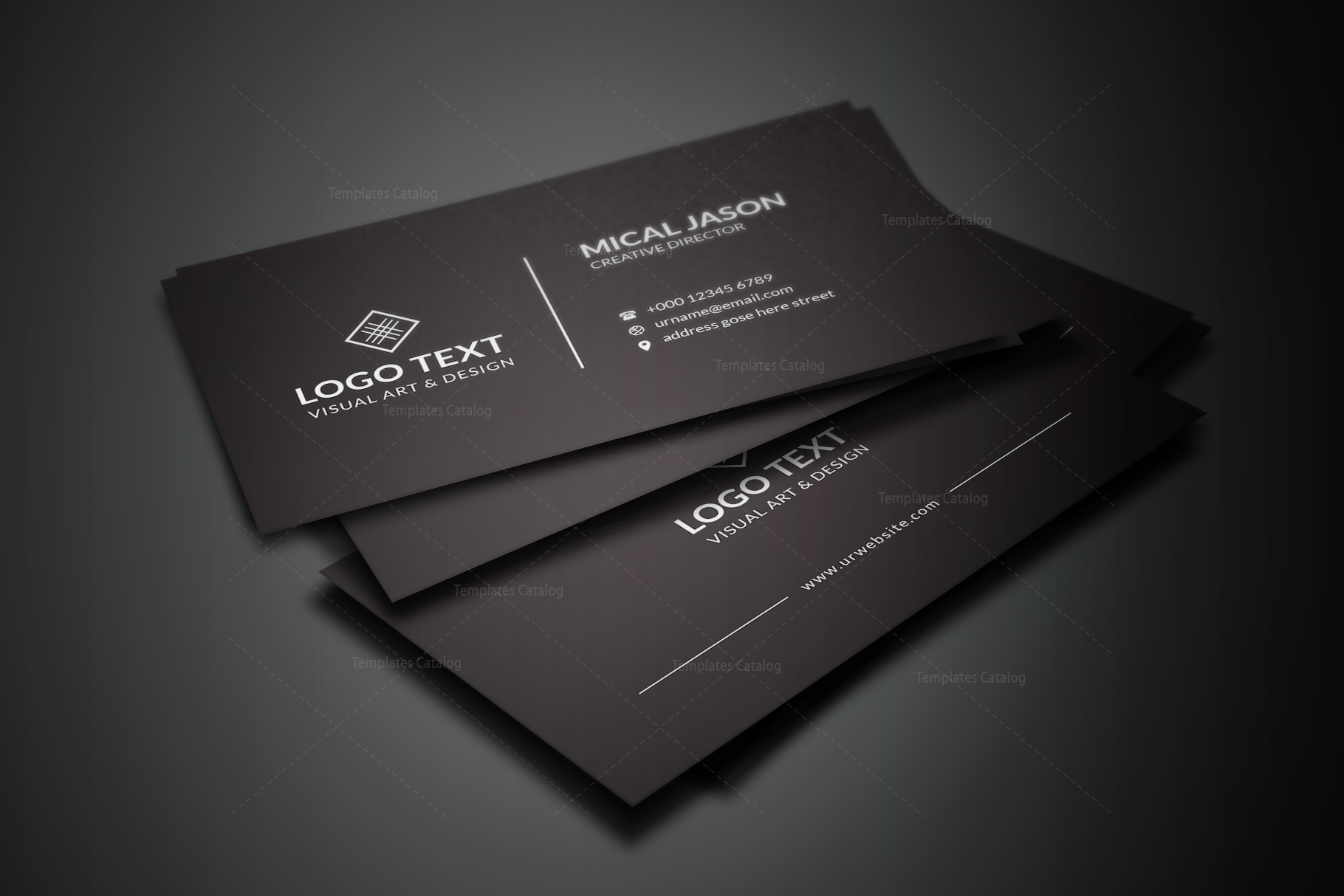 Plain Creative Business Card Design · Graphic Yard | Graphic Templates ...