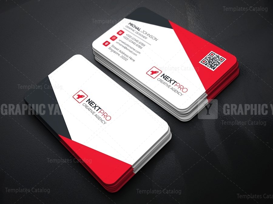 PSD Corporate Business Card Template · Graphic Yard | Graphic Templates ...