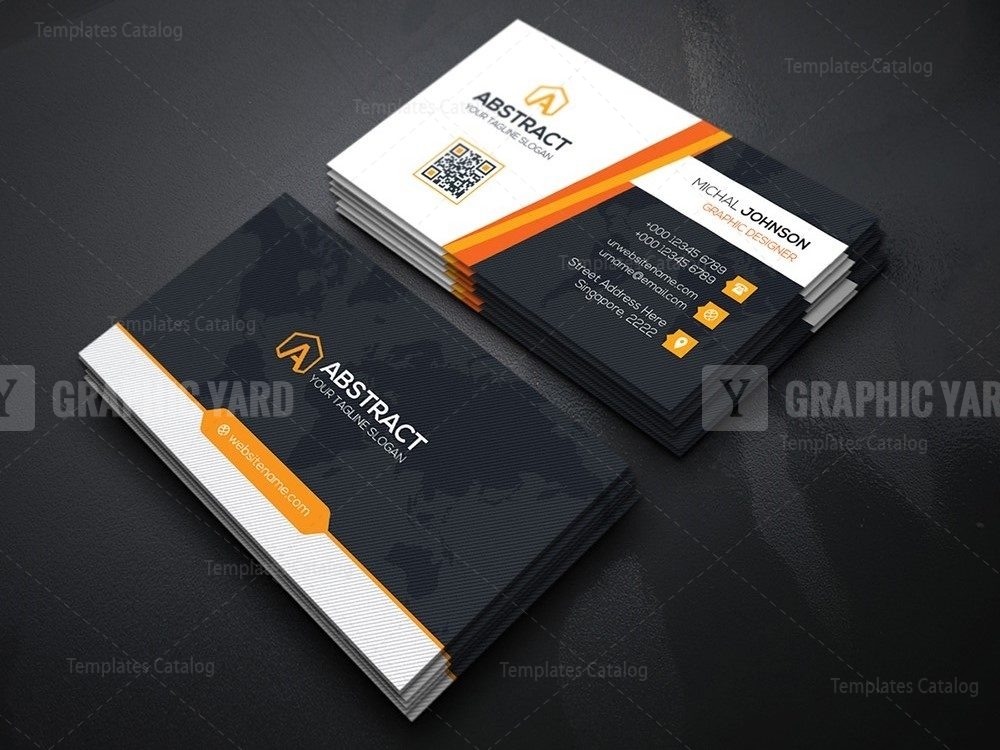 PSD Technology Business Card · Graphic Yard | Graphic Templates Store