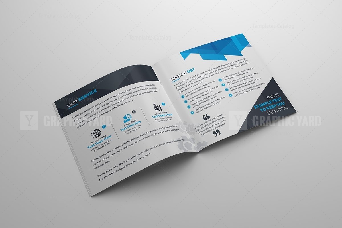 Real Estate Corporate Bifold Brochure Template · Graphic Yard 