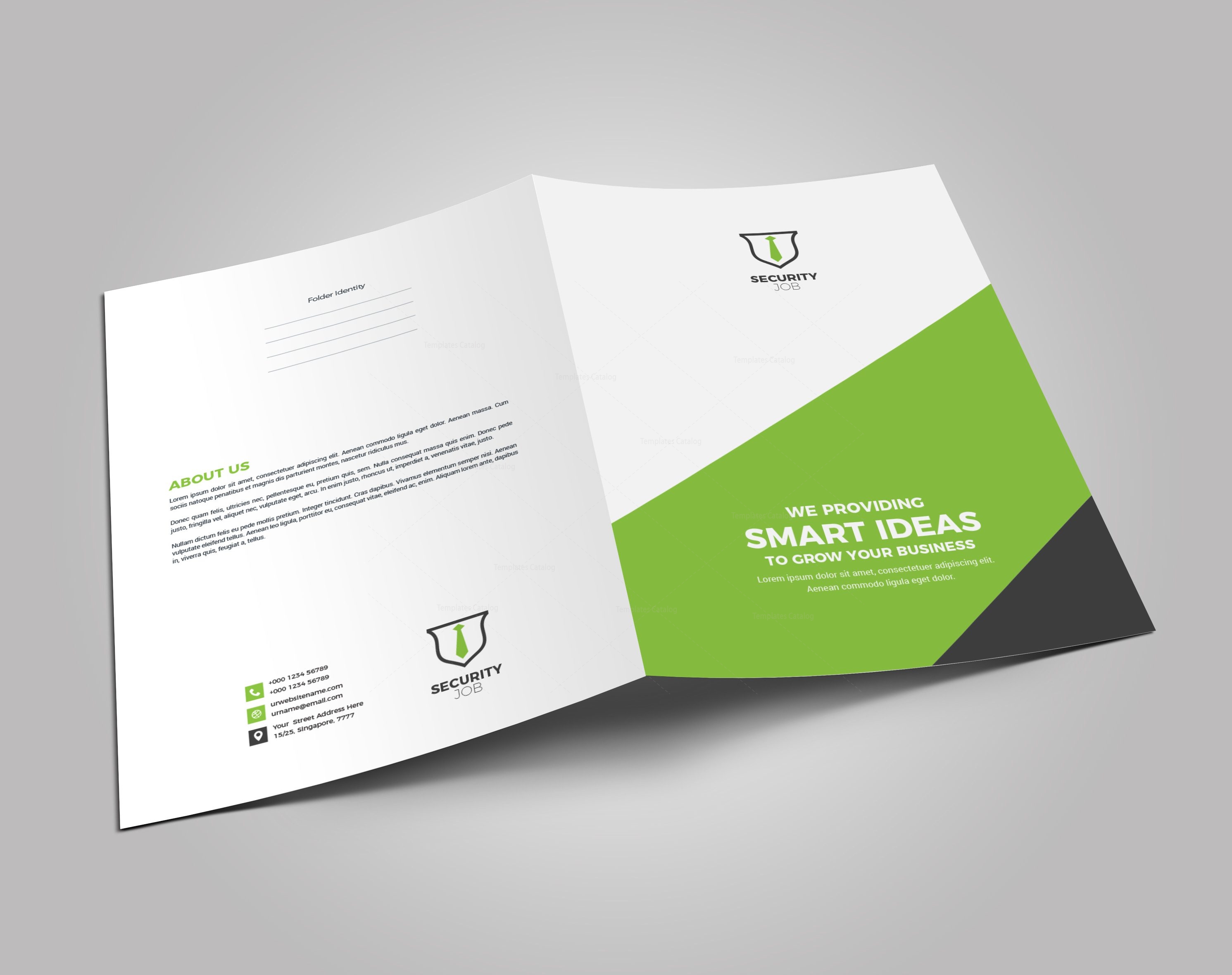 Security Company Creative Corporate Identity Template · Graphic Yard ...