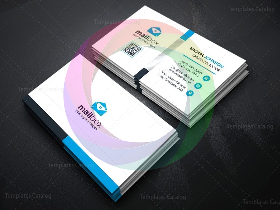 Simple Business Card Design Template · Graphic Yard | Graphic Templates ...