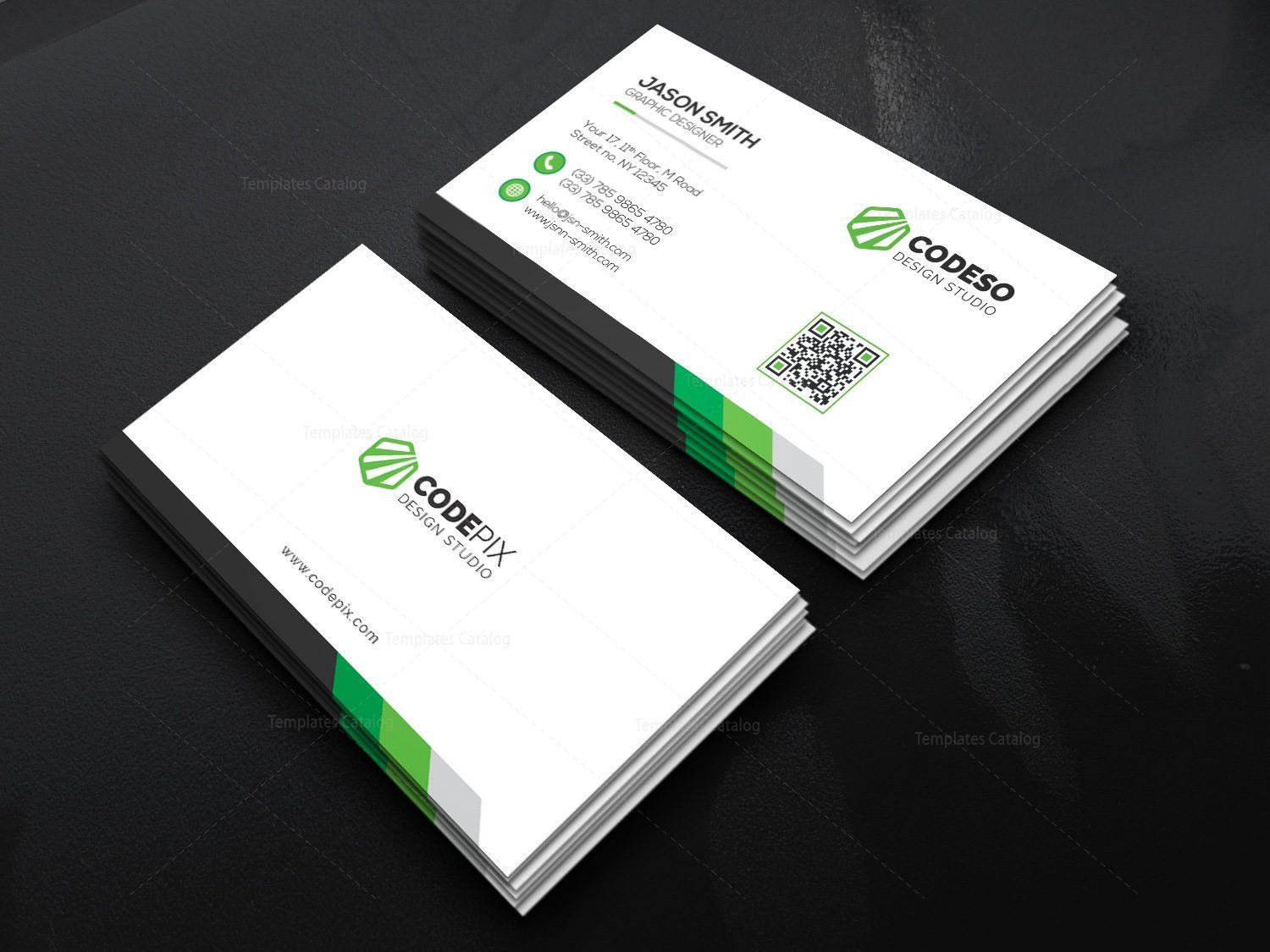 Simple Stylish Business Card · Graphic Yard 