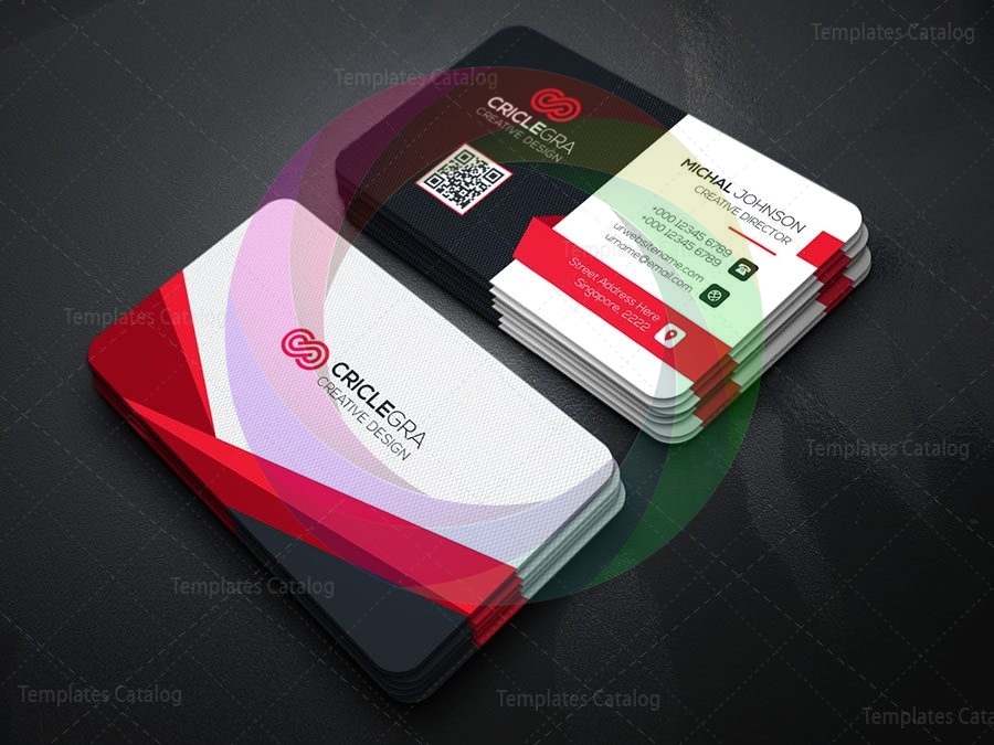 Stylish Technology Business Card · Graphic Yard | Graphic Templates Store