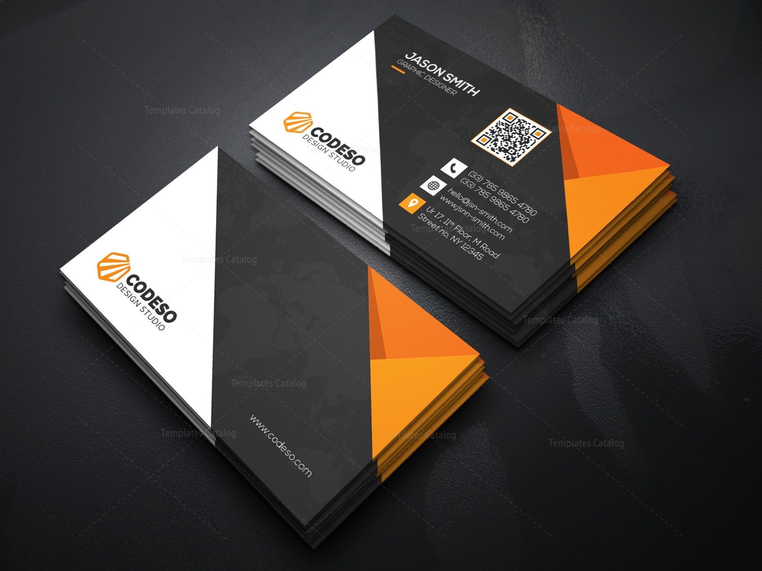 Technology Business Card Designs · Graphic Yard | Graphic Templates Store