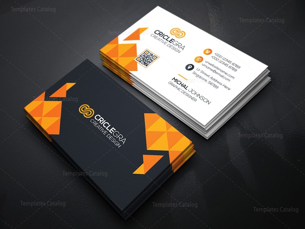 Technology Corporate Business Card · Graphic Yard | Graphic Templates Store