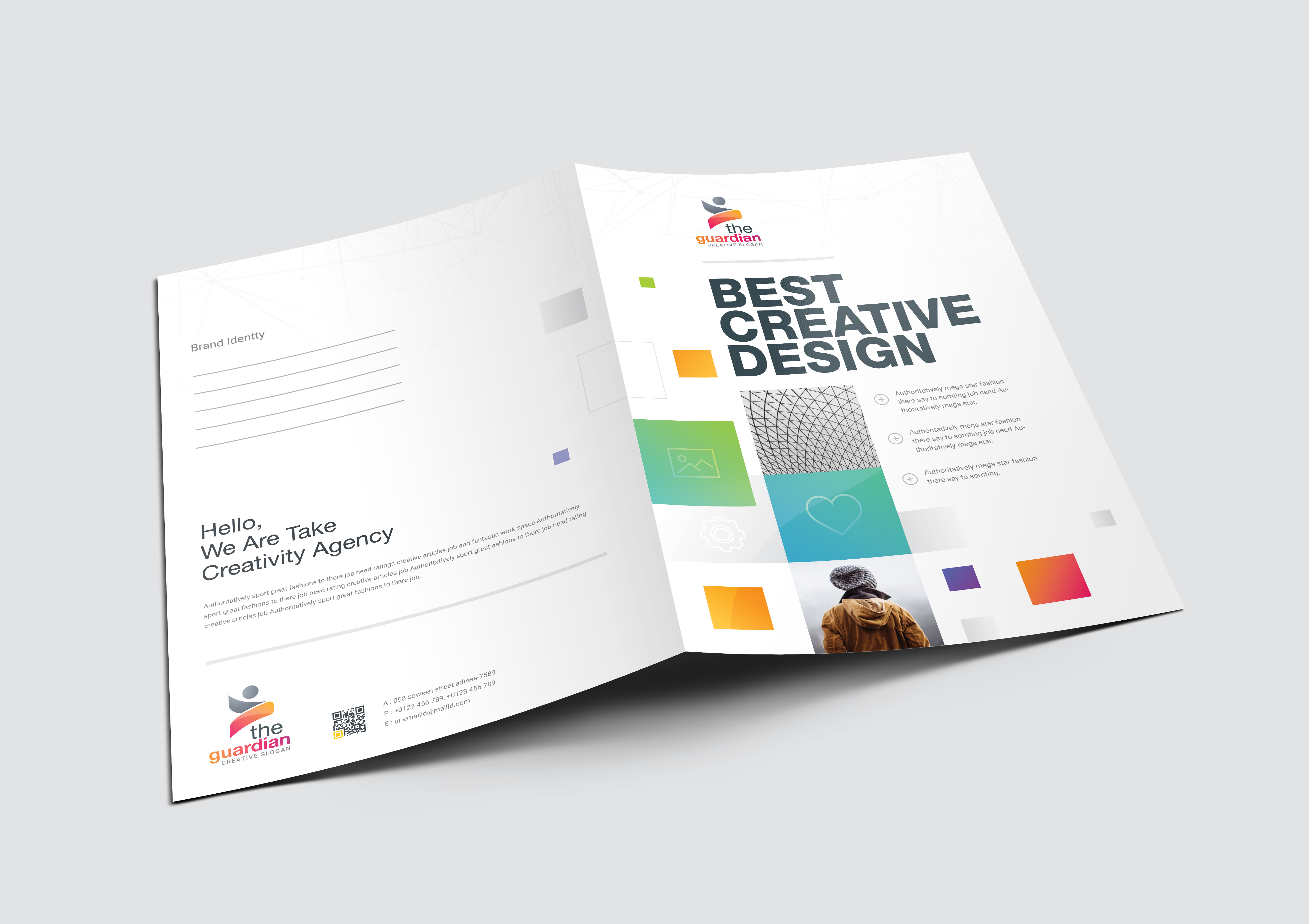 Best Creative Presentation Folder Template · Graphic Yard | Graphic ...