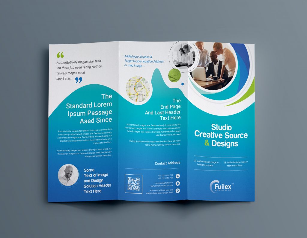 Hypnosis Professional Tri-Fold Brochure Template - Graphic Yard ...