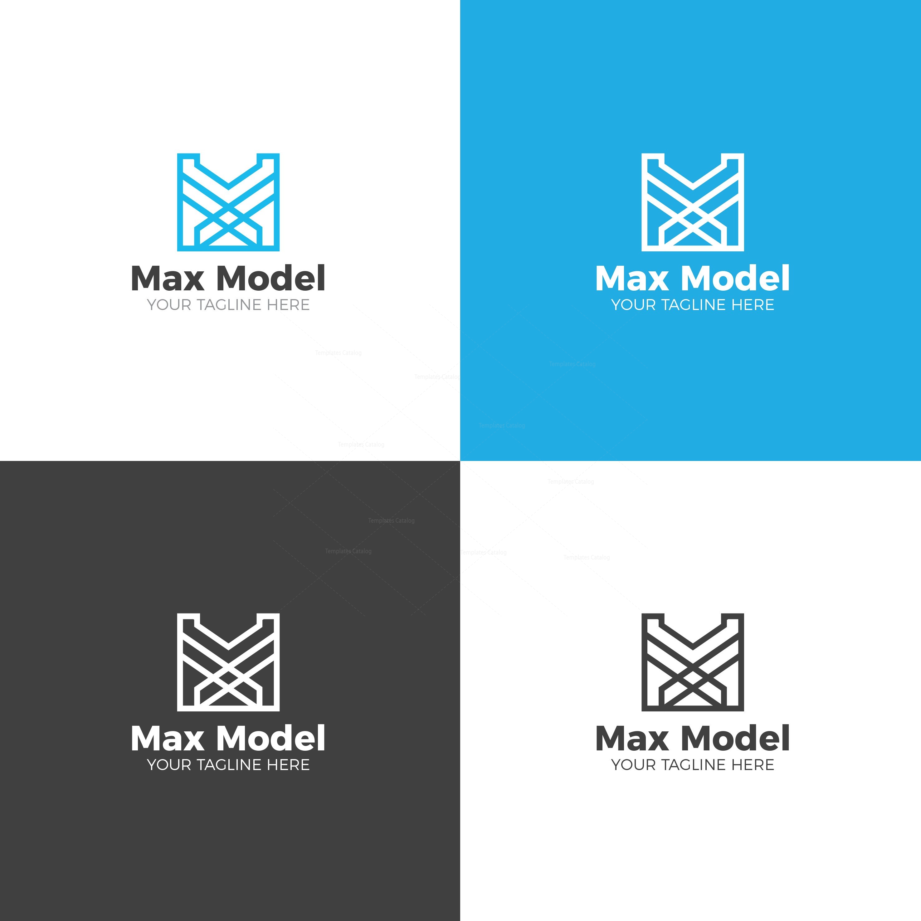 MAX Letter Initial Logo Design Template Vector Illustration Stock Vector |  Adobe Stock