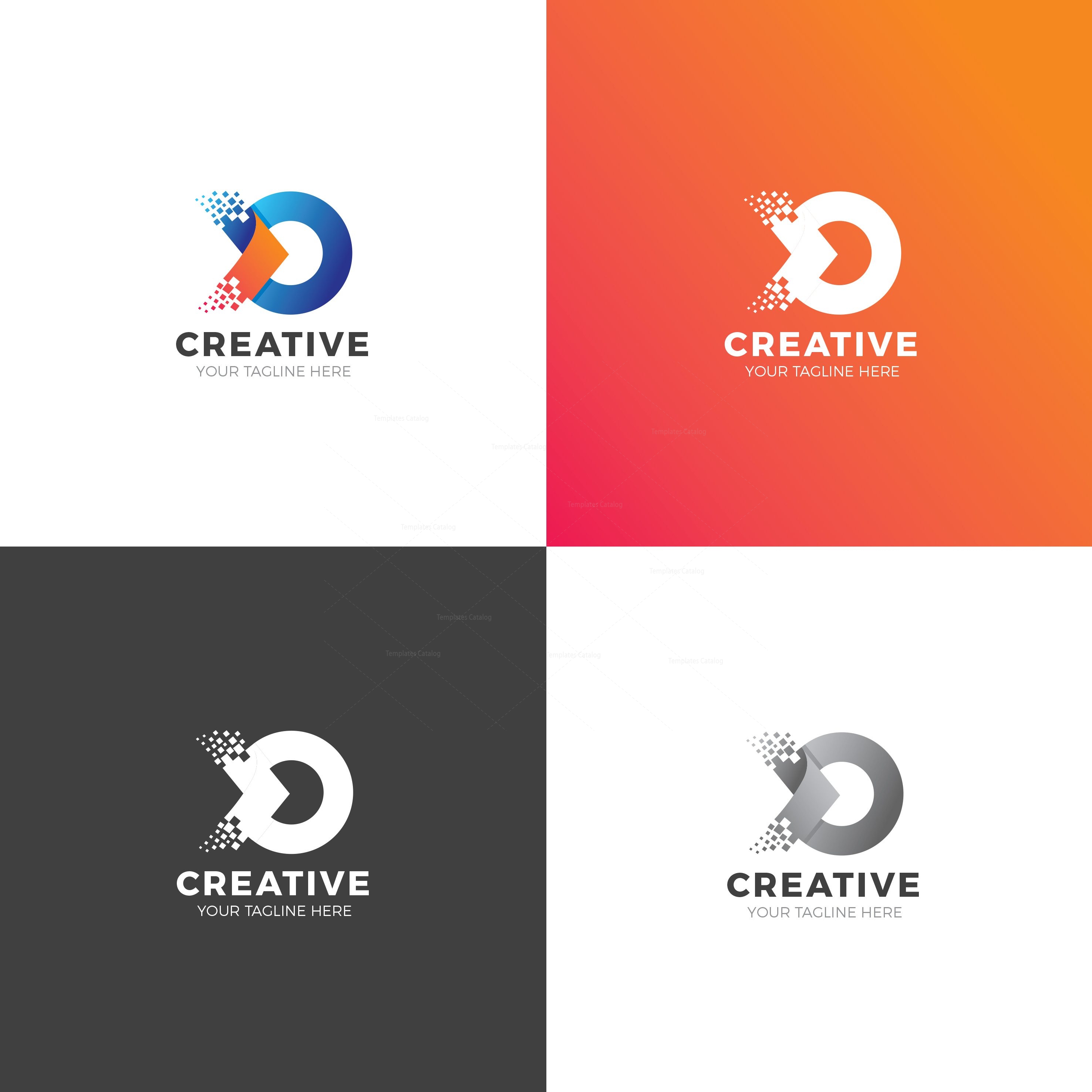 Modern Company Logo Design Template · Graphic Yard | Graphic ...