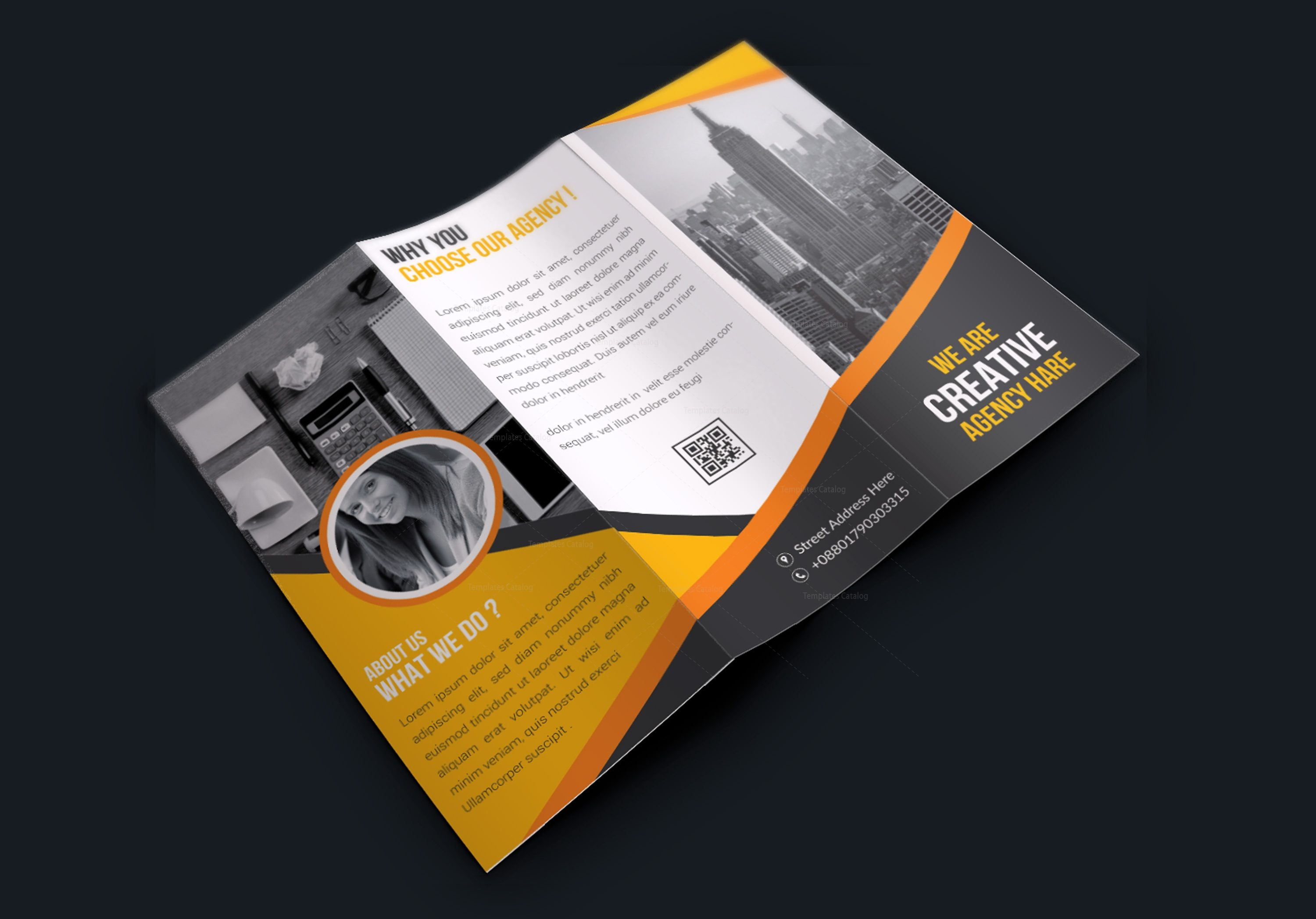 Premium Corporate Creative Tri-fold Brochure Design – Graphic Yard ...