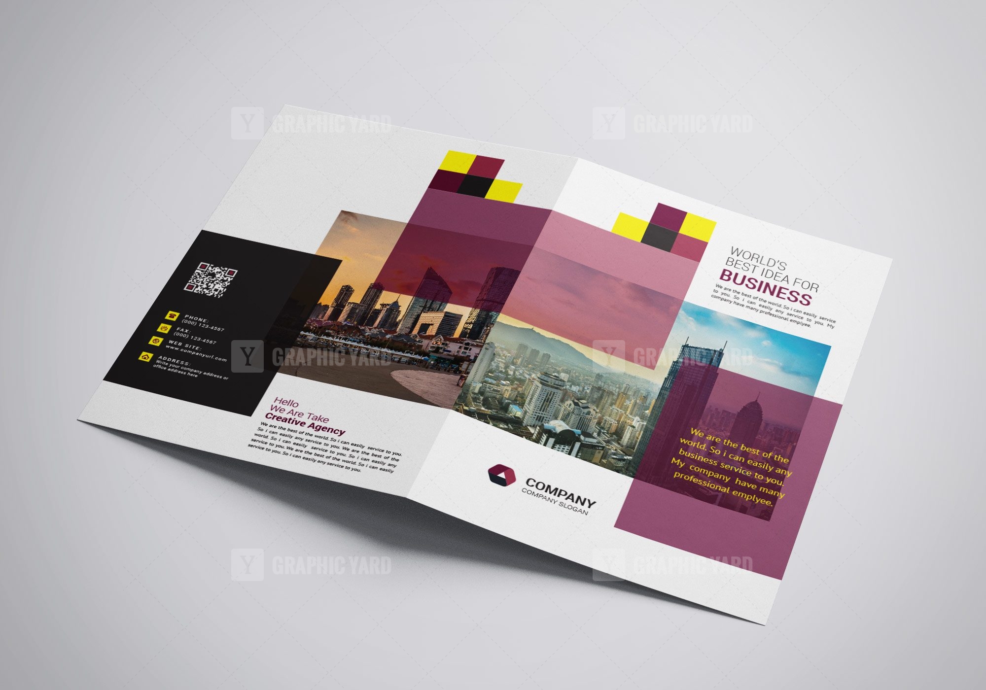 Business Brochure · Graphic Yard | Graphic Templates Store